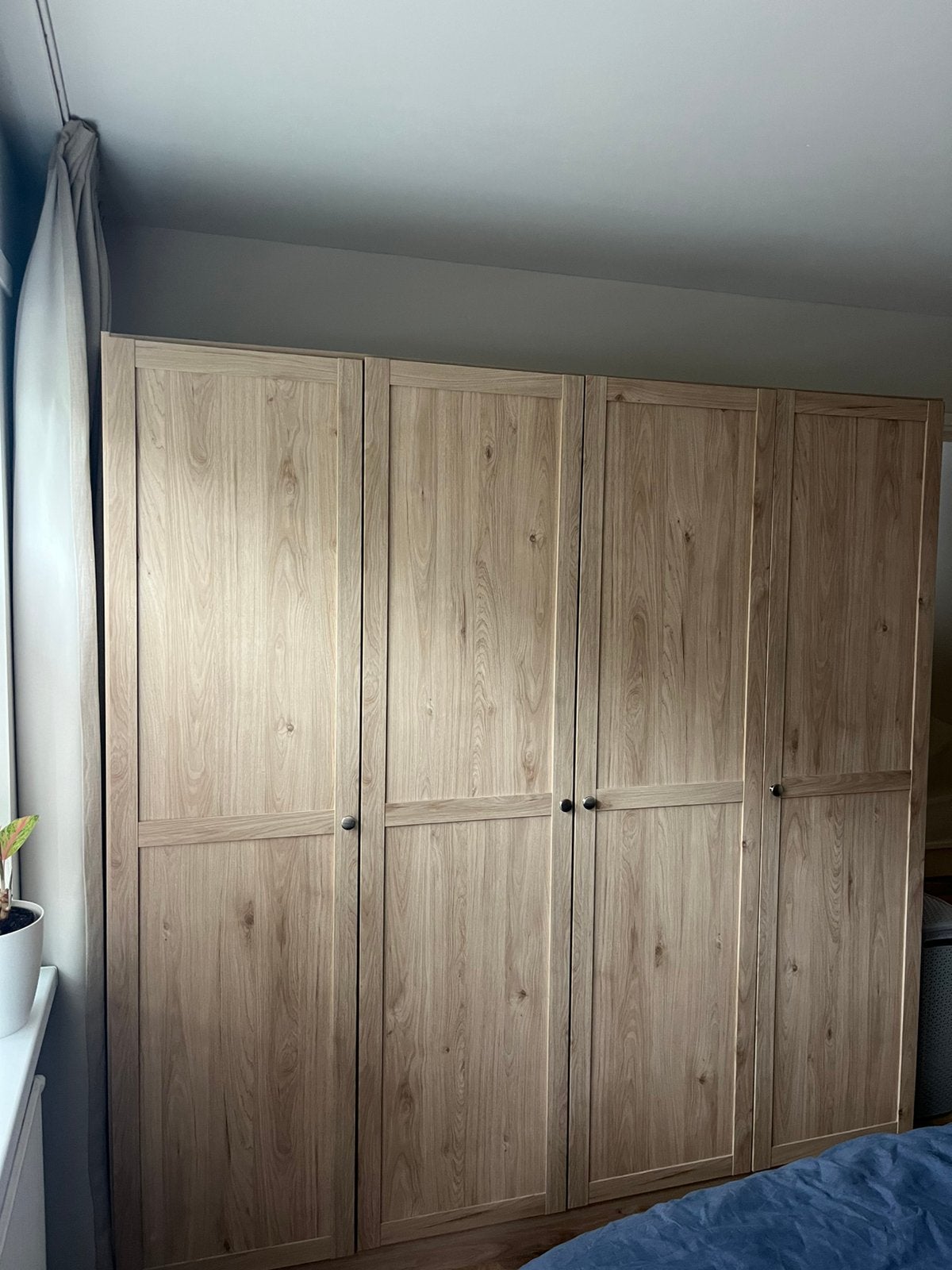 kledingkast 4-deurs, Huis en Inrichting, Ophalen, Zo goed als nieuw, 200 cm of meer, 150 tot 200 cm