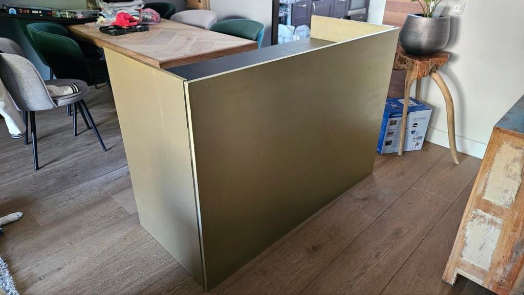 Dj Booth goud met zwart, Ophalen of Verzenden