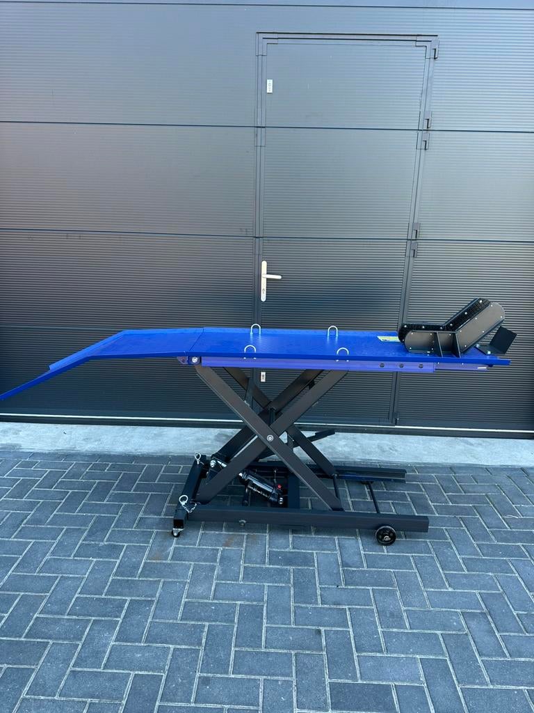 Motorheftafel Scooter / Brommer 360kg / Nieuw, Ophalen, Nieuw, Net, Batje(s) of Balletje(s), Verrijdbaar
