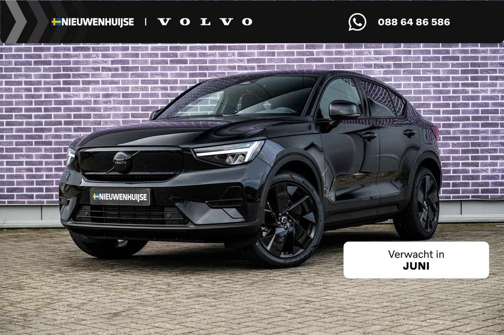 Volvo EC40 Single Motor Plus Black Edition Europa 70 kWh | H, Auto's, Volvo, 12 maanden, Zwart, Nieuw, SUV of Terreinwagen