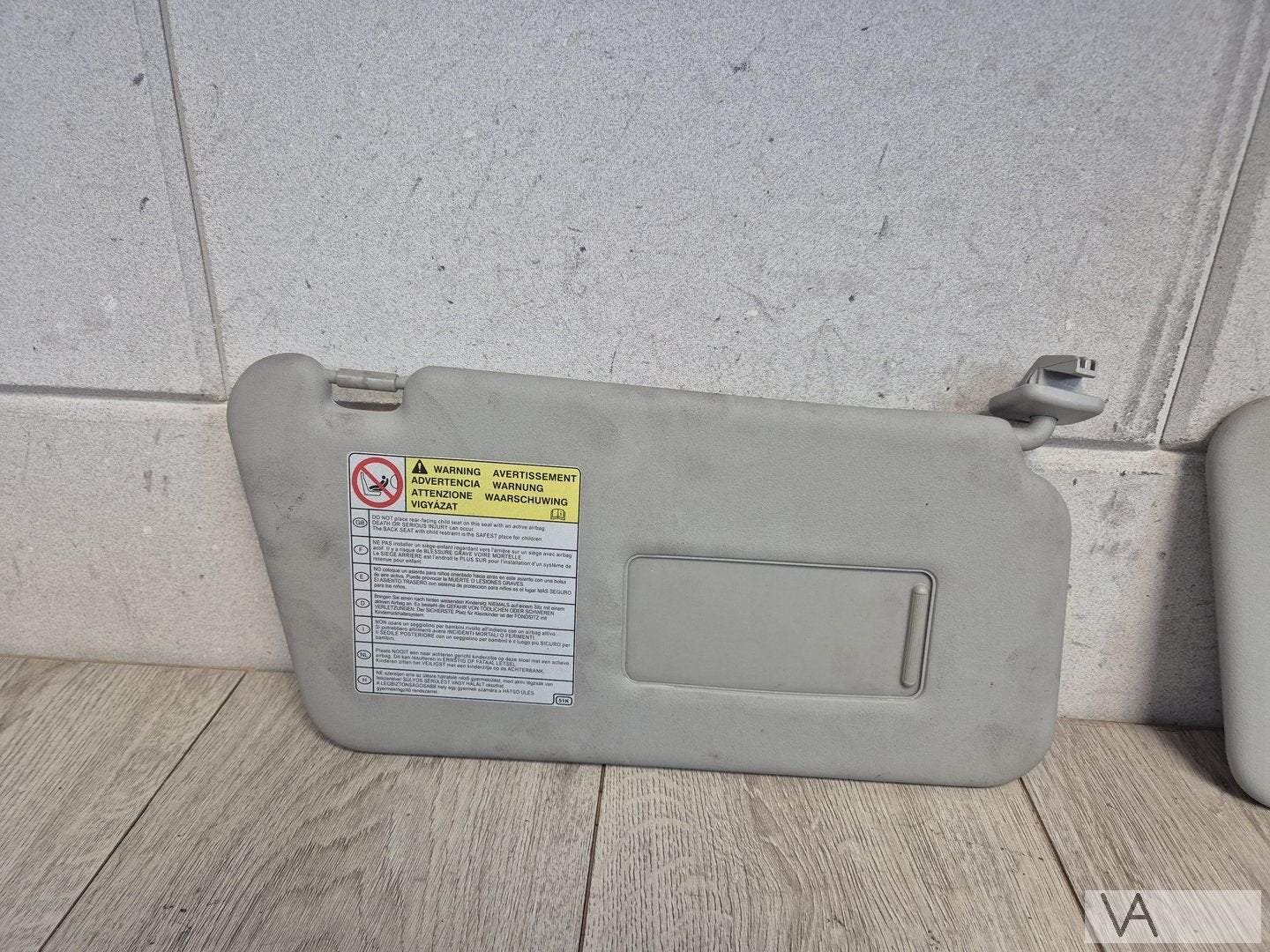Opel Agila b / Suzuki Splash zonneklep RECHTS passagier €50, Auto-onderdelen, Gebruikt, -, -, Opel