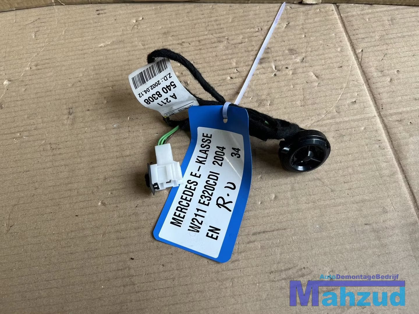MERCEDES E-klasse W211 Rechts voor tweeter speaker 2003-2009, Auto-onderdelen, Gebruikt, Mercedes-Benz AG, Mercedes-Benz, Ophalen of Verzenden
