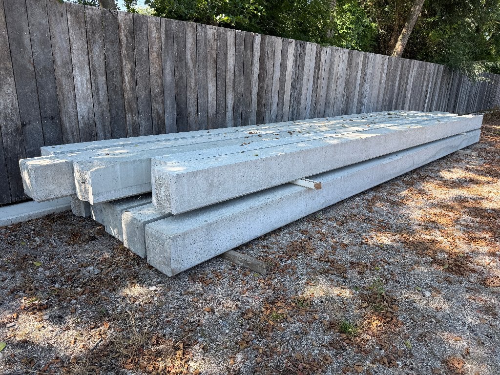 heipalen grondkering betonpalen, Ophalen of Verzenden, Zo goed als nieuw, 250 cm of meer, Palen