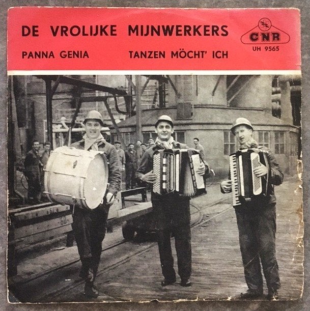 De Vrolijke Mijnwerkers Panna Genia Kompel Mijn Steenkool, Gebruikt, 7 inch, Ophalen of Verzenden, Overige typen