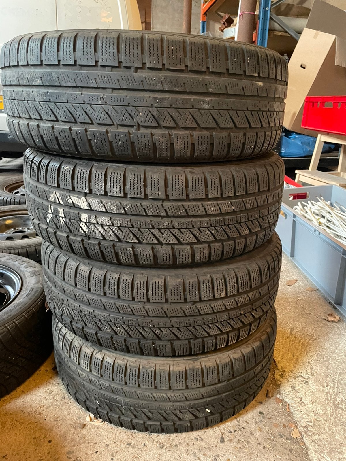 205/55/16 Bridgestone winterbanden 4,5mm., Ophalen