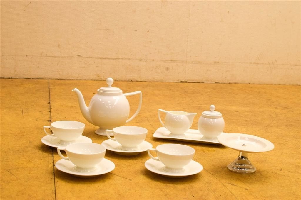 14 delig Hutschenreuther bone china porseleinen theeservies