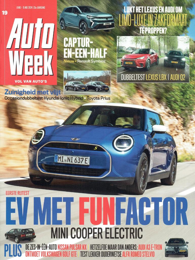 Autoweek 2024 nr. 19 (o.a. Audi Q2 35 TFSI & Lexus LBX), Verzenden, Gelezen, Algemeen