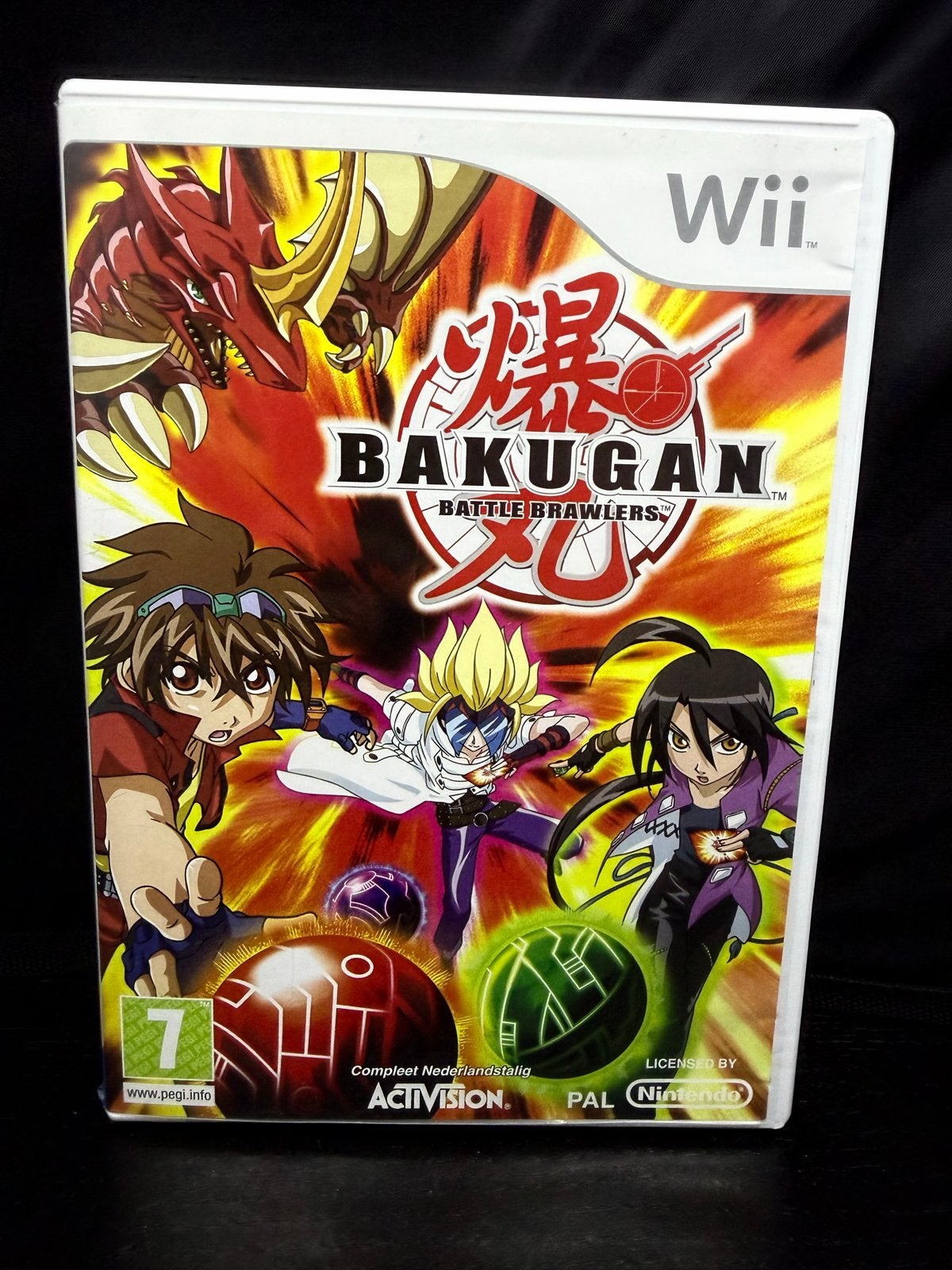 Bakugan Battle Brawlers Wii - Compleet Nederlands, Avontuur en Actie, G, 1 speler, Ophalen of Verzenden