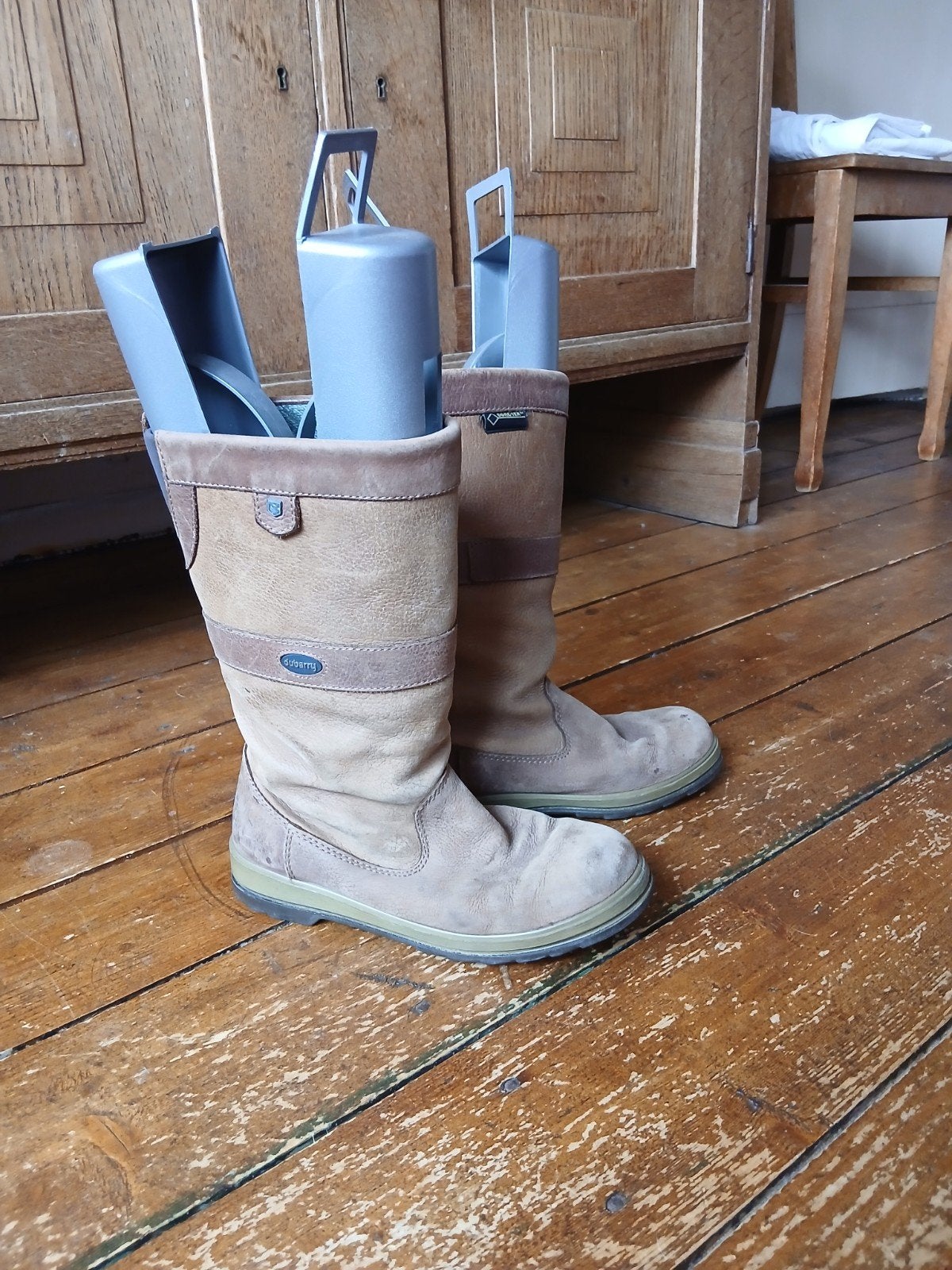 Dubarry Ultima Bruin Zeillaarzen Maat 37 (valt klein), Ophalen of Verzenden, Zo goed als nieuw