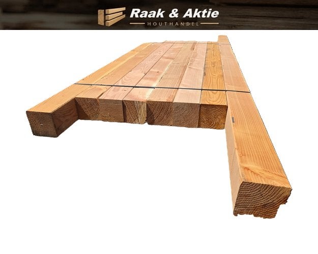 Douglas palen / balken - geschaafd 14.0x14.0 cm - nr: TB17, Ophalen, Nieuw, 250 cm of meer, Balken
