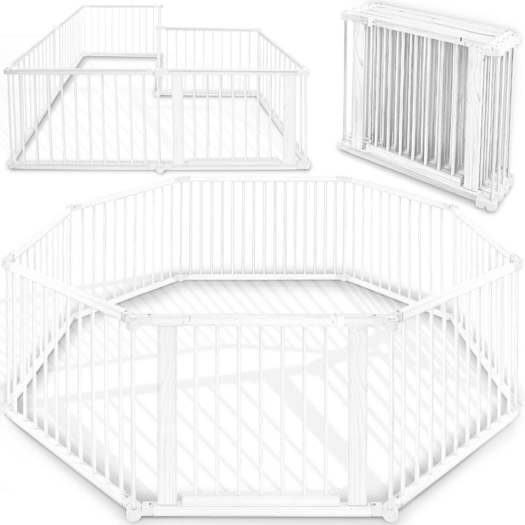 Box grondbox afscherming veiligheidshek hout GRATIS BEZORGD!, Kinderen en Baby's, Boxen, Verzenden, Nieuw, Nvt, Overige vormen