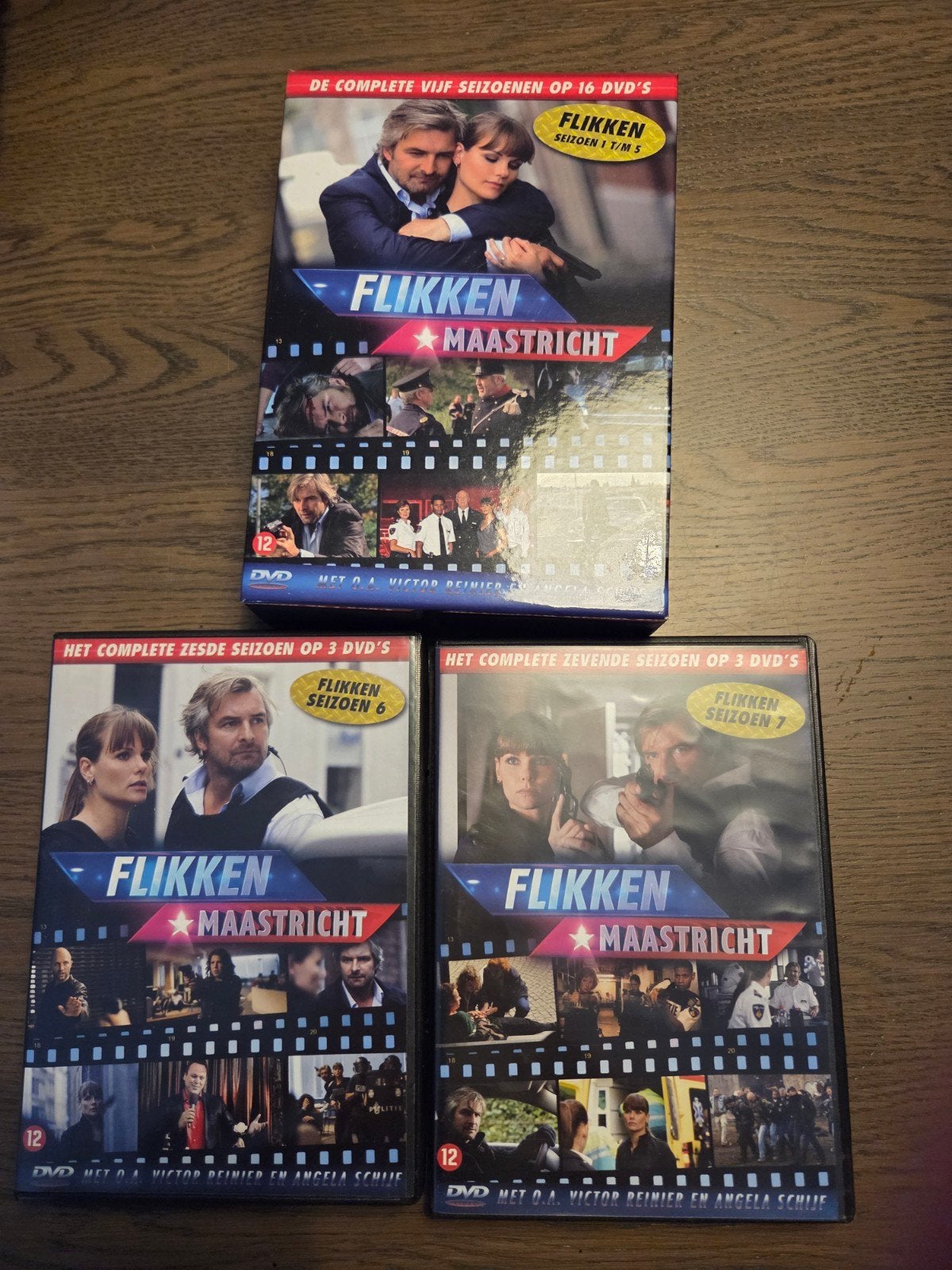 Flikken Maastricht Seizoenen 1 t/m 7 DVD Boxset, Gebruikt, Nederlands, Inclusief doosje, Ophalen of Verzenden