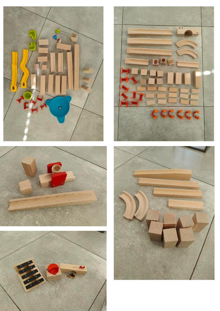 Haba knikkerbaan - verschillende sets, Kinderen en Baby's, Speelgoed | Houten speelgoed, Ophalen, Gebruikt, Overige typen