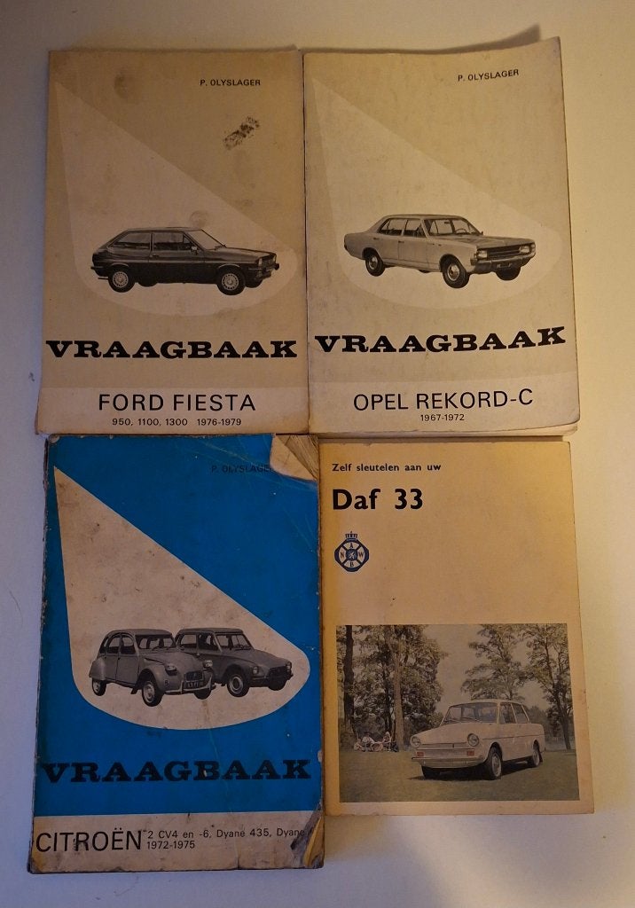 Vraagbak, Renault, Opel, Mazda, Triumph, Ford, Citroen, Daf, Auto diversen, Ophalen of Verzenden