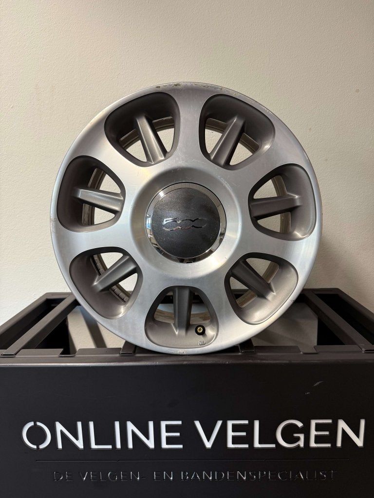 Opknap Set 16 inch Originele Fiat 500 4x98 velgen, Niet ingevuld, Gebruikt, 16 inch, Niet ingevuld