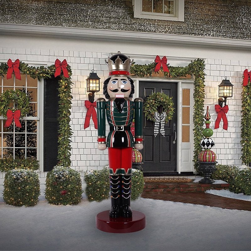 Nutcracker King beeld – Notenkraker Hoogte 200 cm, Ophalen, HorecaBeelden, Nieuw, HorecaBeelden