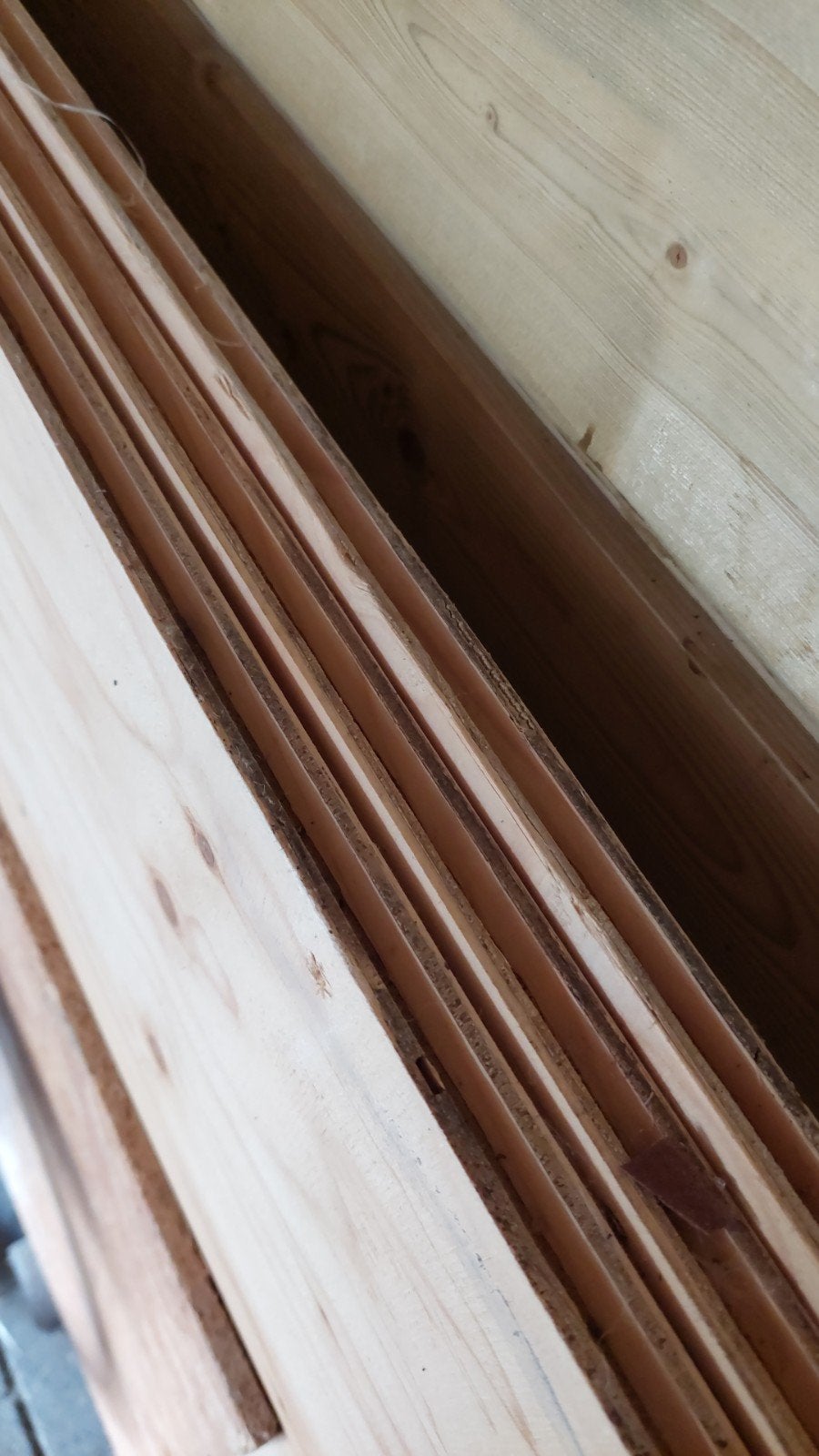 3 Multiplex platen met mes-groef 122x244 cm, Ophalen, Minder dan 25 mm, 200 tot 250 cm, Plank