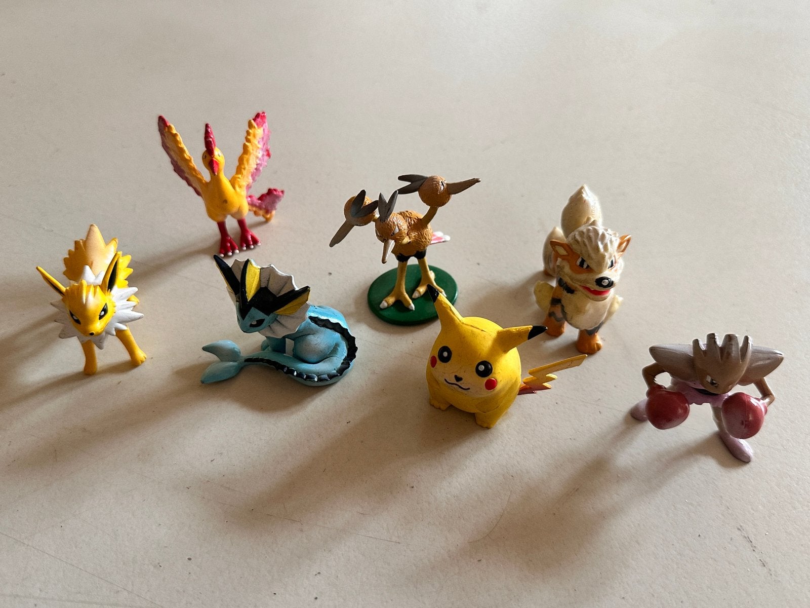 7  Vintage Pokémon Figuren Tomy  Jaren '90, Verzamelen, Poppetjes en Figuurtjes, Ophalen of Verzenden, Gebruikt