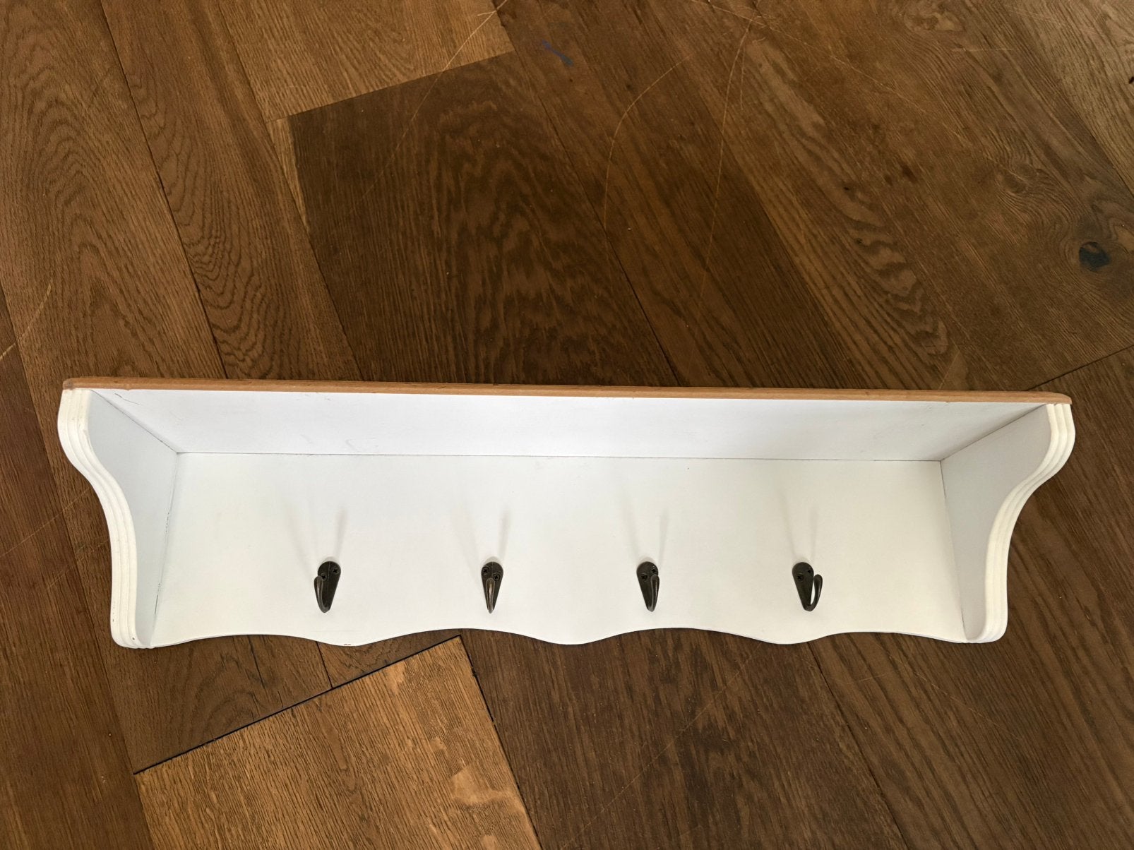 Kapstok met 4 haken, Huis en Inrichting, Woonaccessoires | Kapstokken, Gebruikt, Minder dan 100 cm, Hout, Ophalen