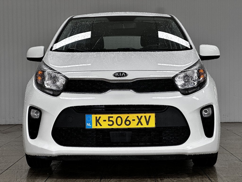 Kia Picanto 1.0 DPi ComfortLine 5p/ 5-Drs! /Airco /Cruise/ E, Voorwielaandrijving, Stof, Gebruikt, Wit