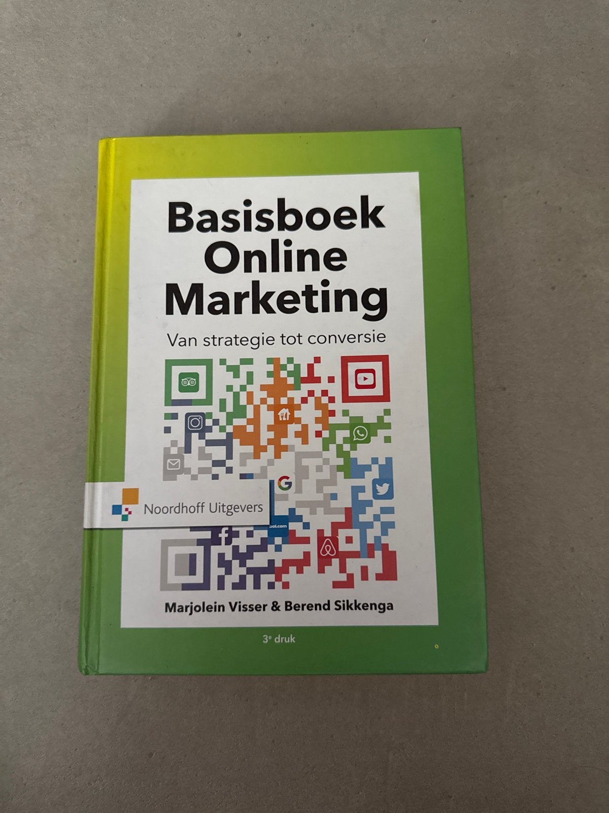 Basisboek Online Marketing - 3e druk, Boeken, Ophalen of Verzenden, Gamma, Zo goed als nieuw, HBO