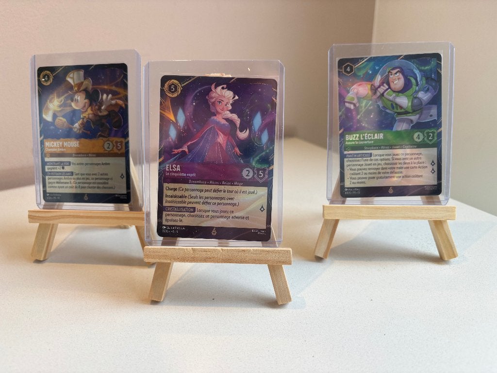 Disneyland  Lorcana promokaarten, Verzamelen, Ophalen of Verzenden, Mickey Mouse, Zo goed als nieuw, Papier, Kaart of Schrift