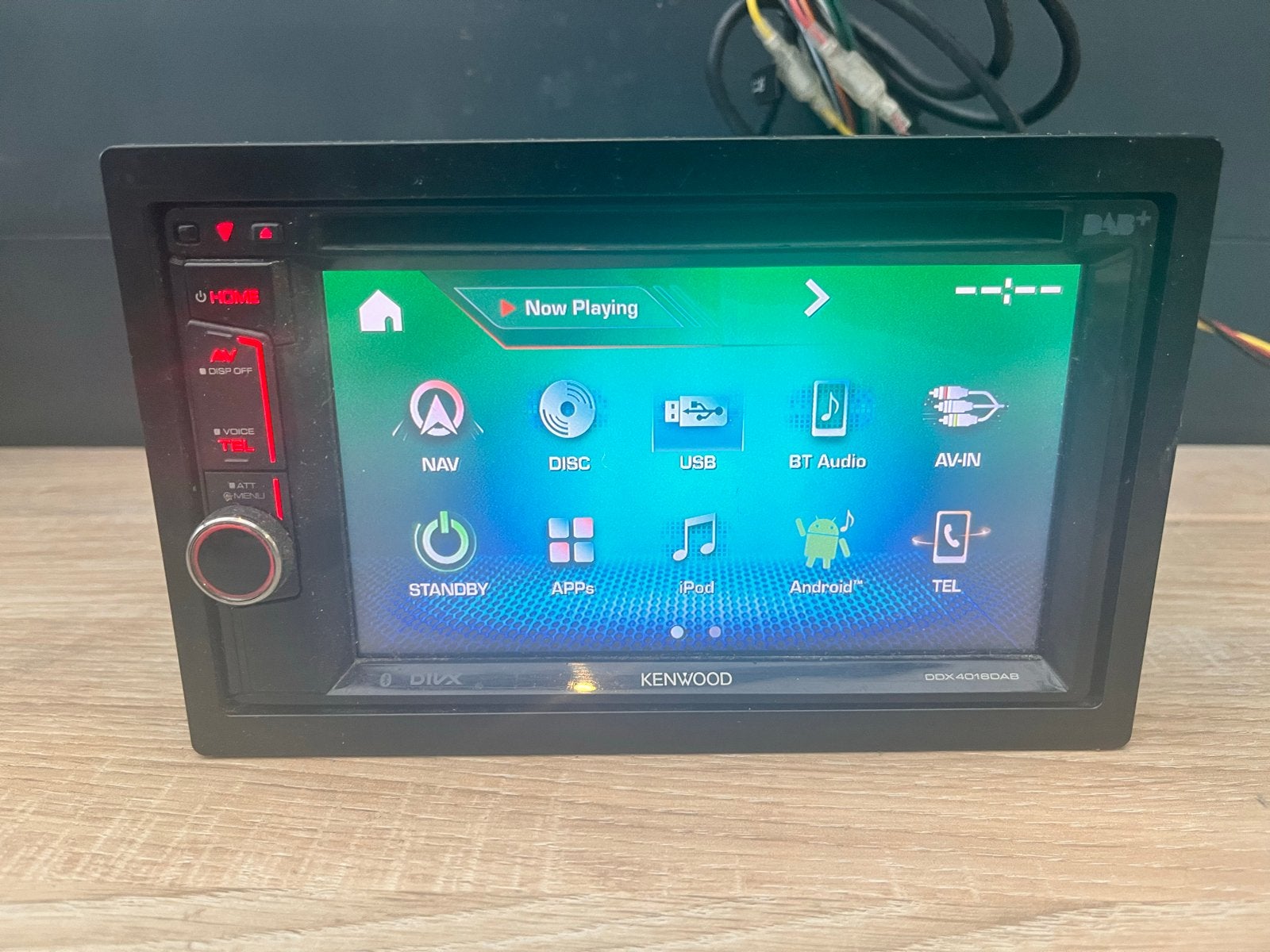 Kenwood DDX4018DAB Autoradio met DAB+ en Bluetooth, Verzenden, Zo goed als nieuw