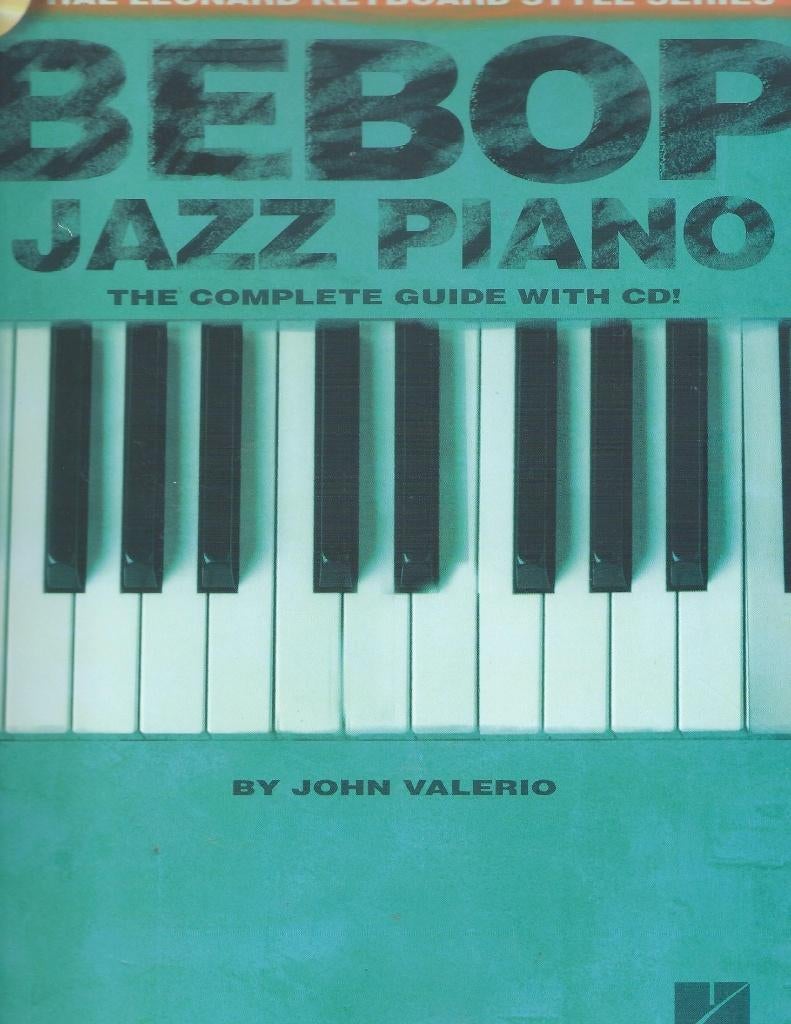 Beebop Jazz Piano by John Valerio, Ophalen of Verzenden, Zo goed als nieuw, Thema, Jazz