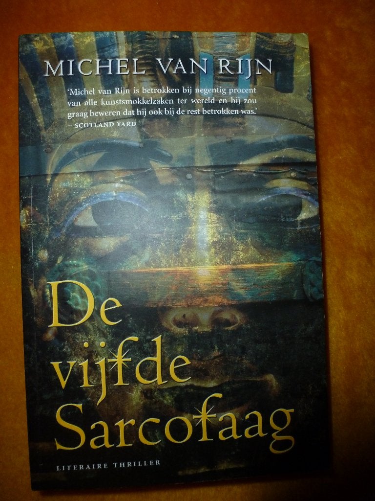 Michel van Rijn - De vijfde sarcofaag, Ophalen of Verzenden, Gelezen, Michel van Rijn