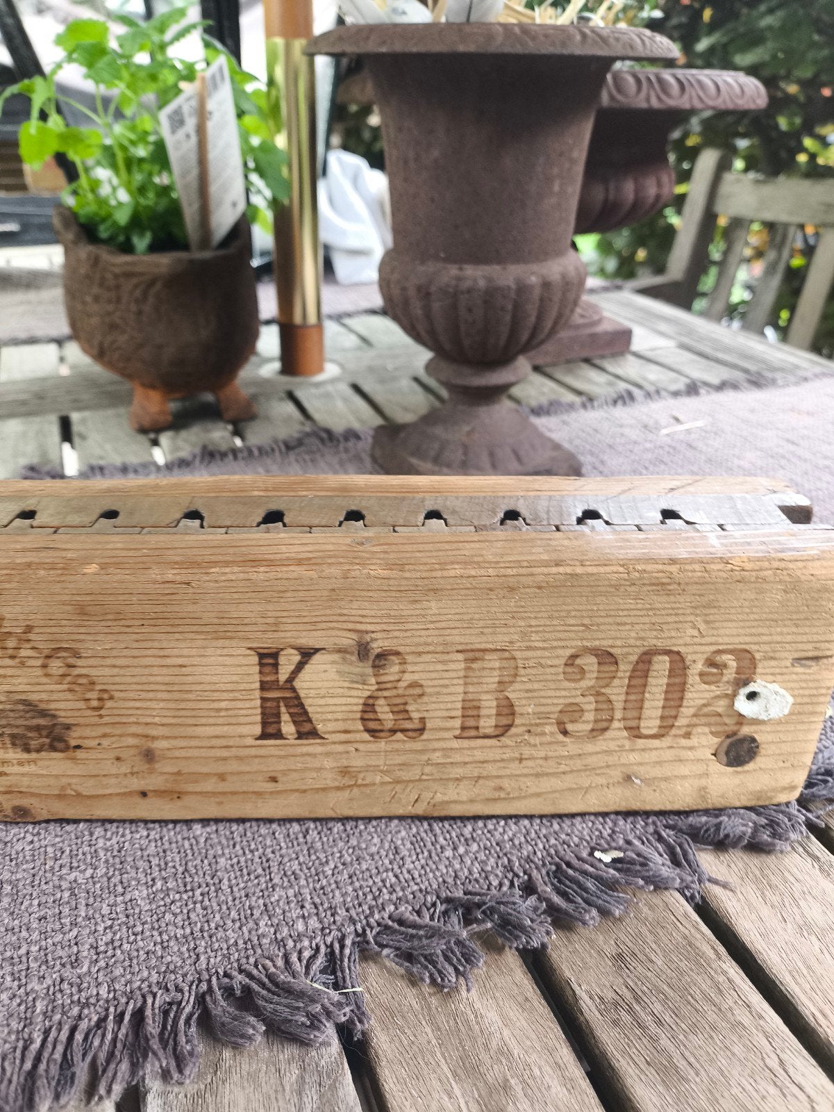 Antieke sigarenmaker K&B 302, 20 uitsparingen, Ophalen of Verzenden
