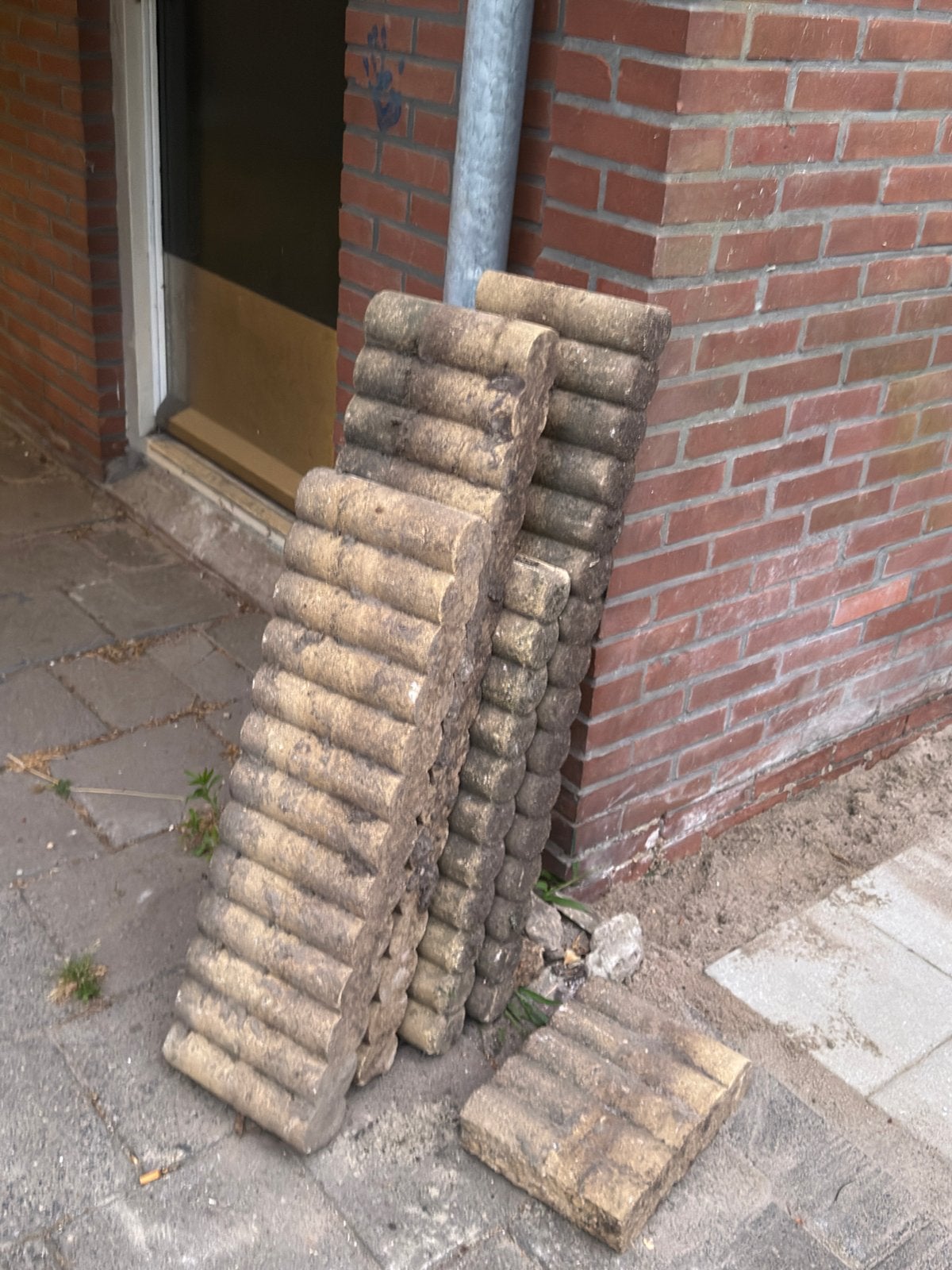 Betonnen sierbanden voor tuin, Ophalen, Gebruikt, Border, Beton