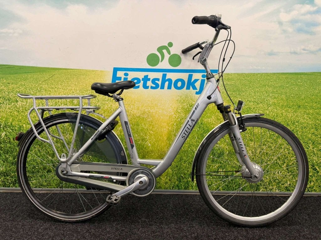 Fietshokje Amersfoort: Stella Modena damesfiets N8 H53, Velgrem, Versnellingen, Niet ingevuld, Ophalen of Verzenden