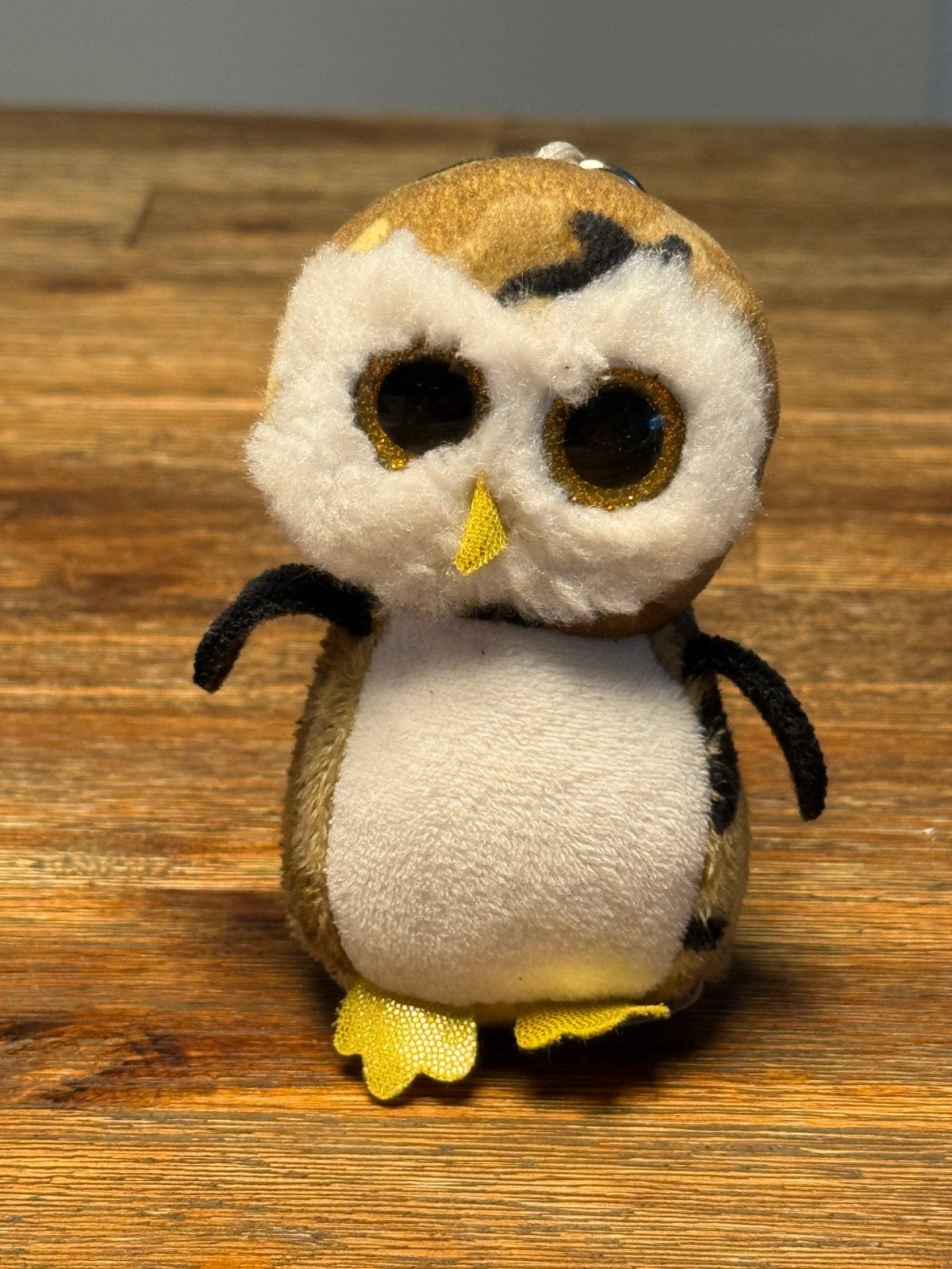 Ty Beanie Boo's Owliver Uil Sleutelhanger, Overige karakters, Overige typen, Ophalen of Verzenden, Klein (minder dan 20 cm)