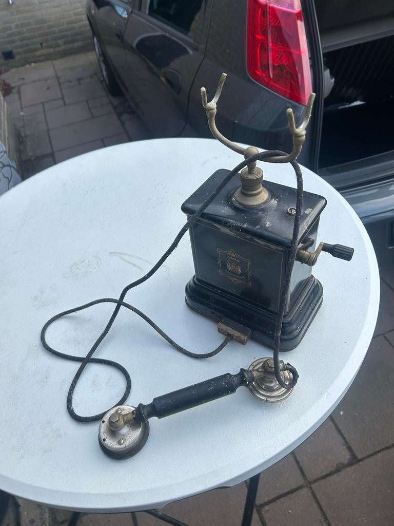 Antieke Telefoon - Decoratief Vintage Stuk, Telecommunicatie, Vaste telefoons | Handsets en Draadloos, Ophalen, Gebruikt