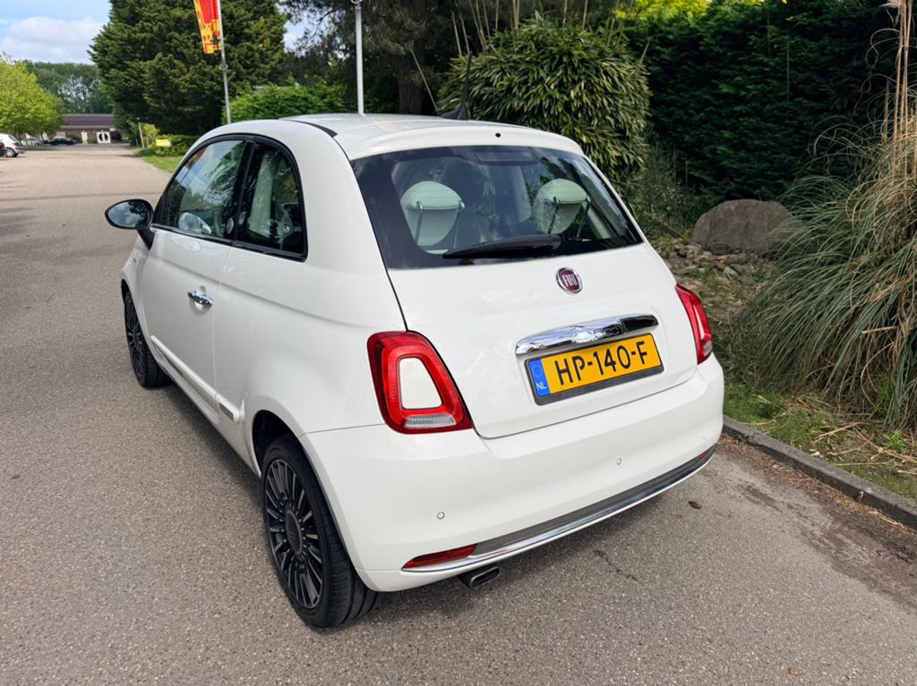 Fiat 500 Twinair Turbo 80pk PANO/CLIMA/16”/ EERSTE EIGENAAR!, Voorwielaandrijving, Stof, Origineel Nederlands, Bedrijf