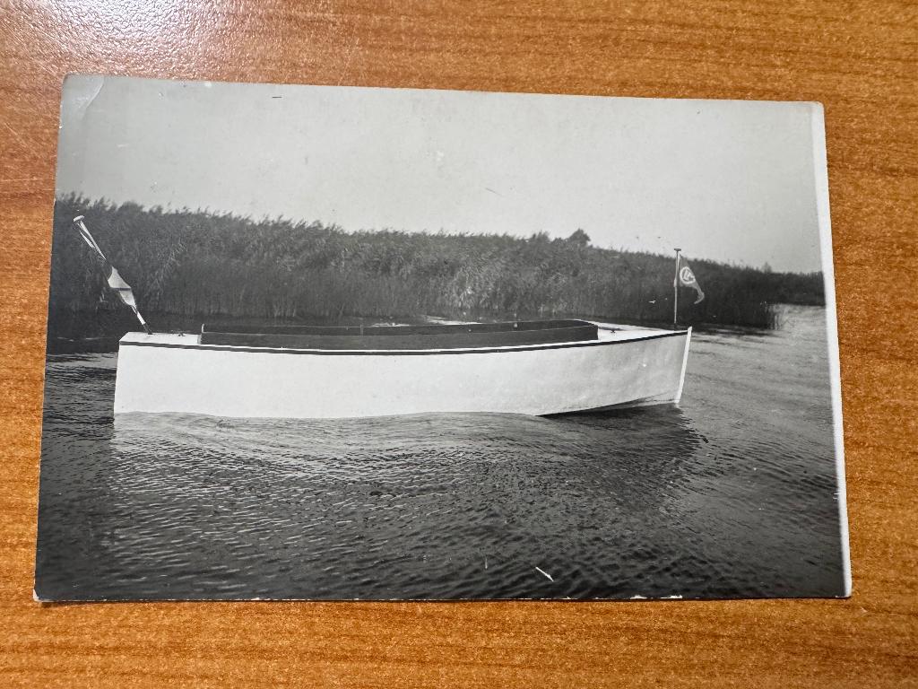 fotokaart reclame van Rossum's Motoren Papendrecht, Verzenden, 1920 tot 1940, Gelopen, Zuid-Holland