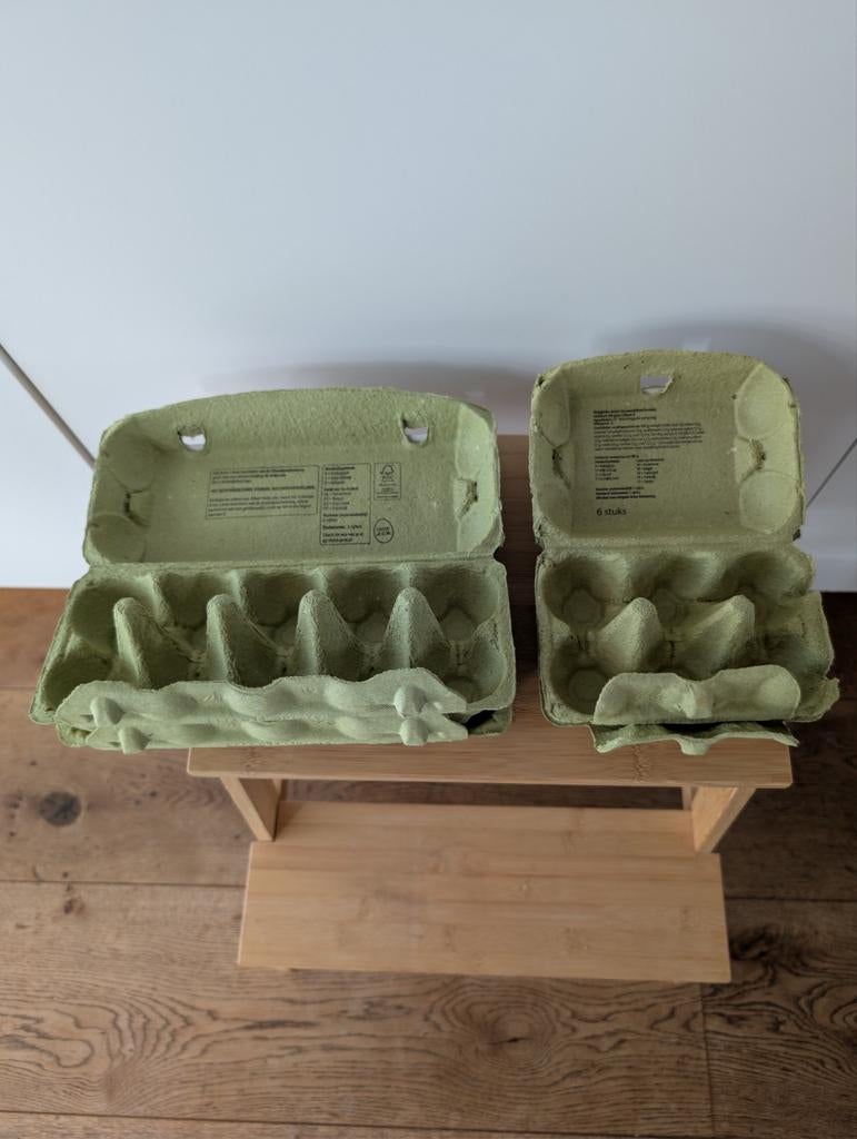 Eierdozen (5x), Dieren en Toebehoren, Pluimvee | Toebehoren, Ophalen