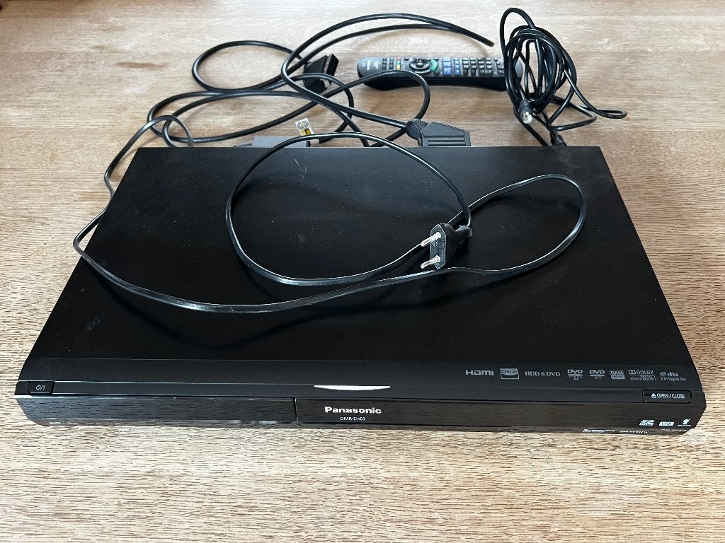 Panasonic DMR-EH63 DVD-recorder 250 GB, Panasonic, Met harddisk, Dvd-recorder, Ophalen of Verzenden