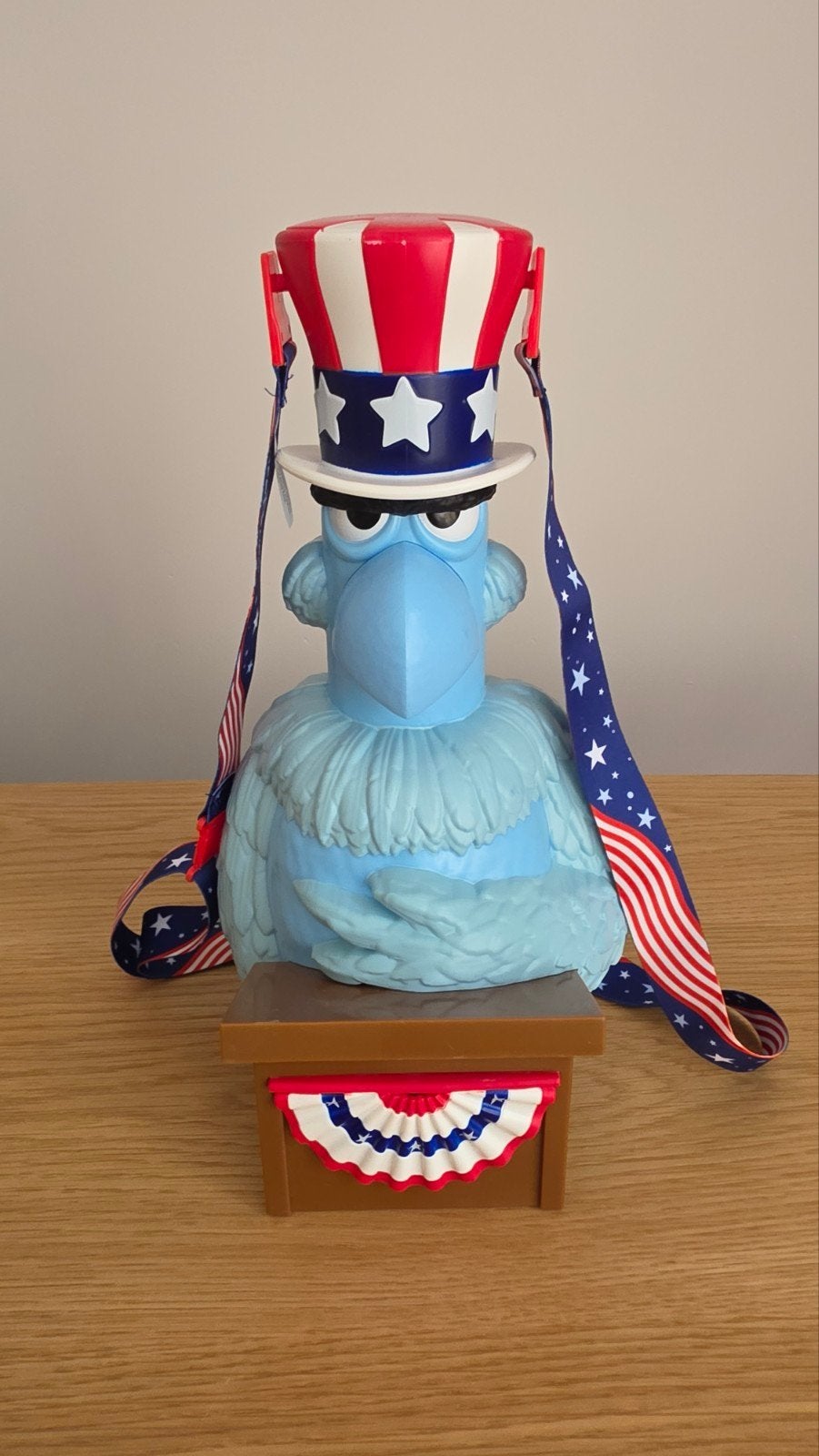 Disney Popcorn Bucket The Muppets Sam Eagle, Ophalen of Verzenden, Zo goed als nieuw, Carnaval