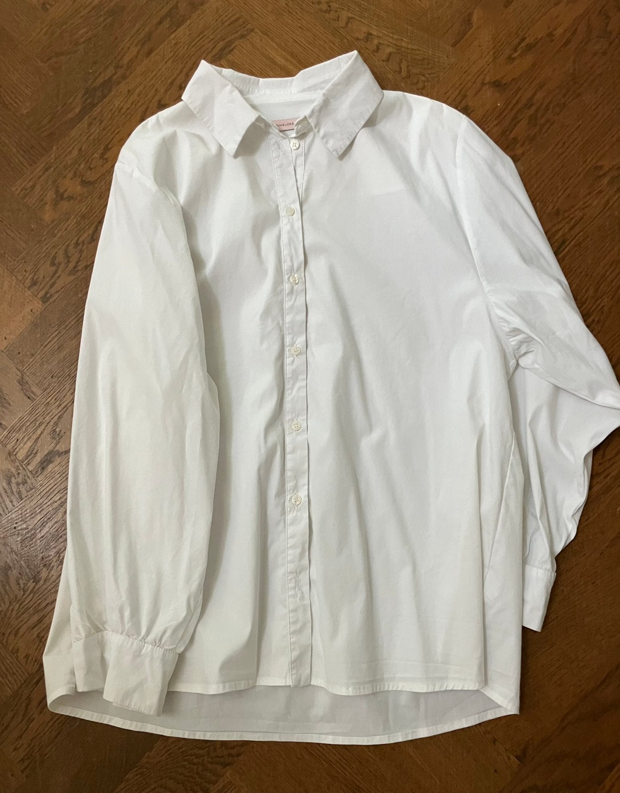 Studio Anneloes witte rechte blouse, Ophalen of Verzenden, Zo goed als nieuw, Wit