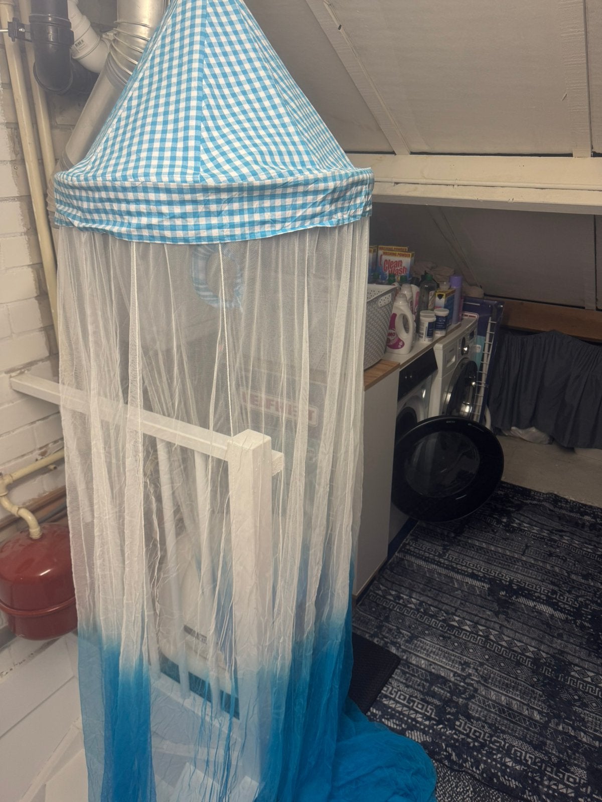 Klamboe baby kamer nieuw, Ophalen, Zo goed als nieuw