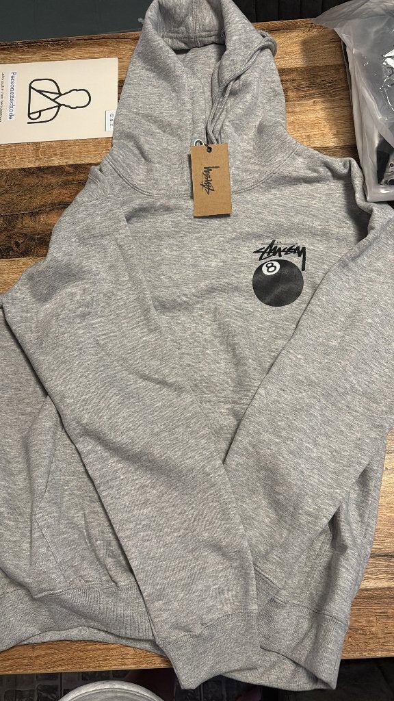 Stussy 8 ball hoodie, Maat 52/54 (L), Verzenden, Stussy, Nieuw
