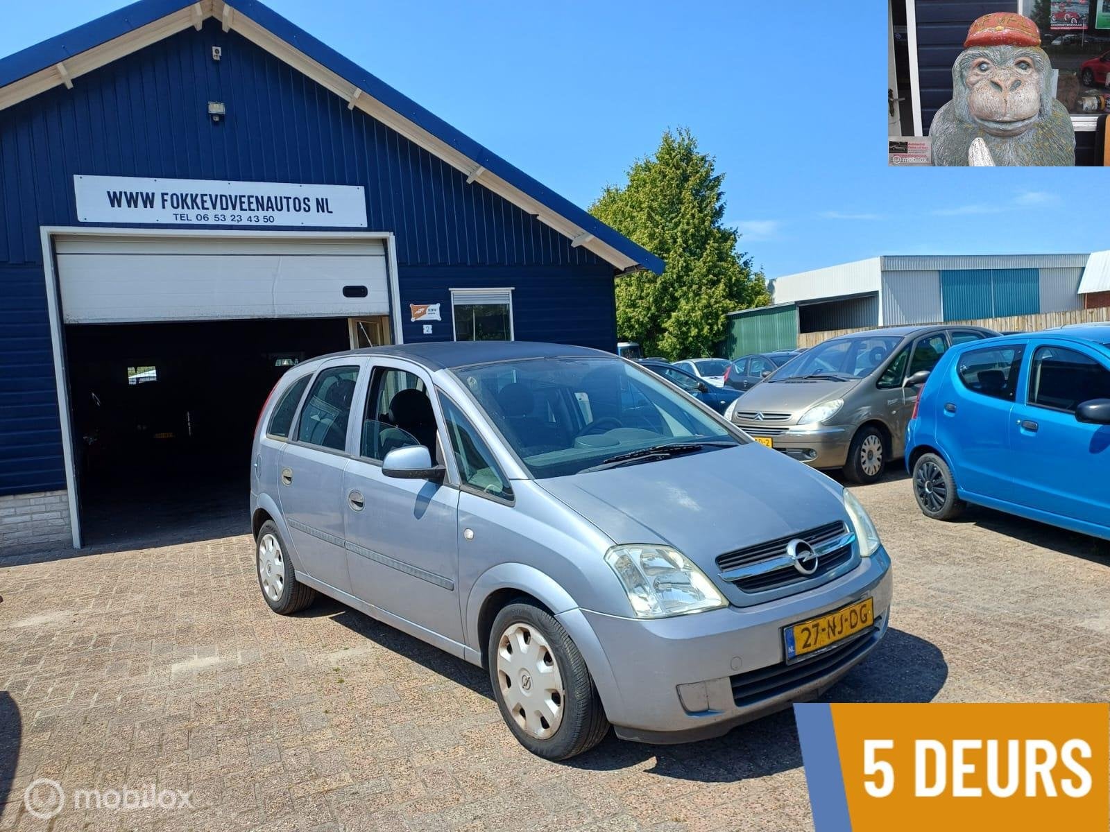 Opel Meriva 1.6 Cosmo Garantie, alle inruil mogelijk, 4 cilinders, Origineel Nederlands, 1200 kg, Handgeschakeld