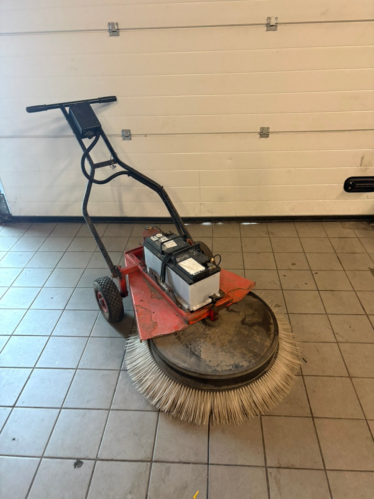Veegmachine opknapper, Ophalen, Zo goed als nieuw