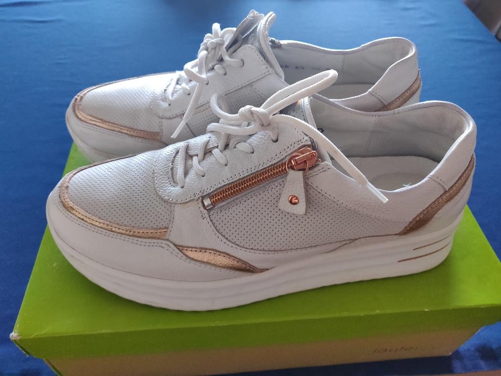 Dames sneakers, Kleding | Dames, Schoenen, Waldaufer, Verzenden, Wit, Sneakers of Gympen