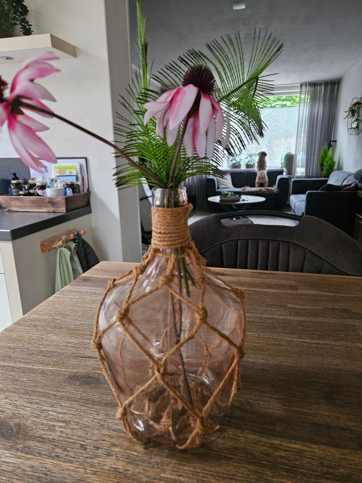 vintage fles / vaas, Ophalen of Verzenden, Gebruikt