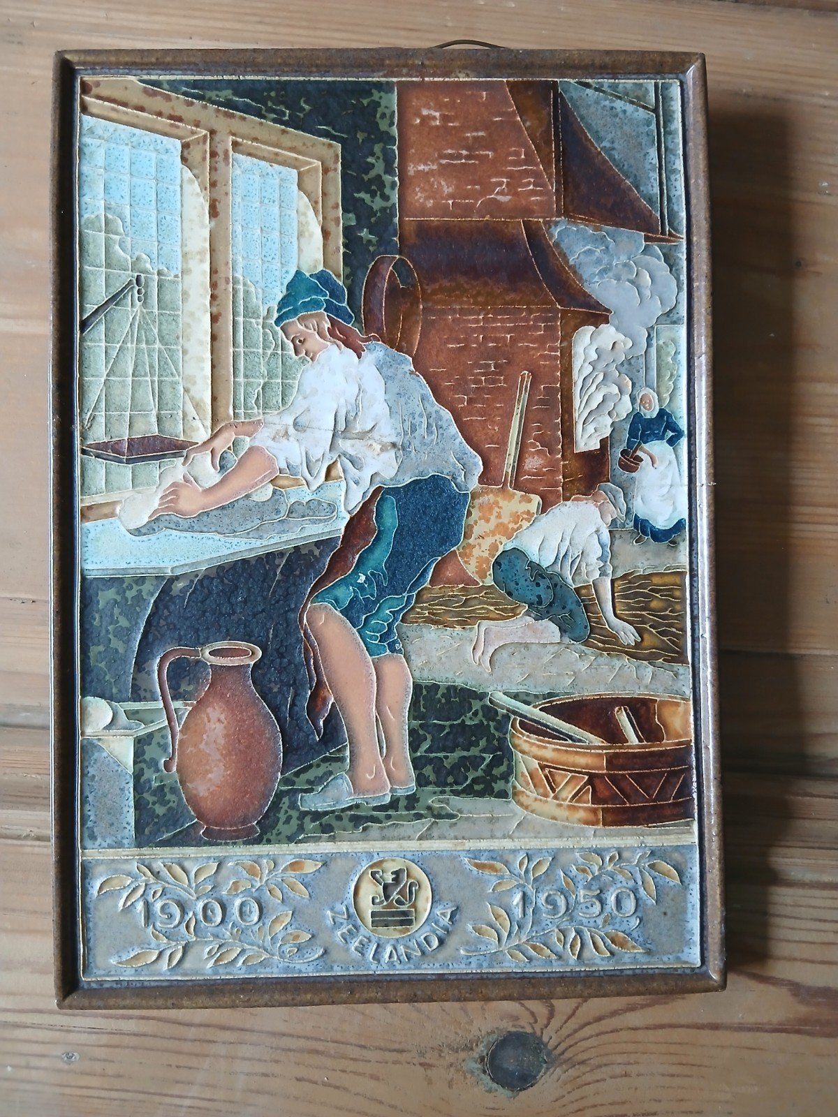 Vintage Zeelandia Tegeltableau Bakkerij 1900-1950, Ophalen of Verzenden