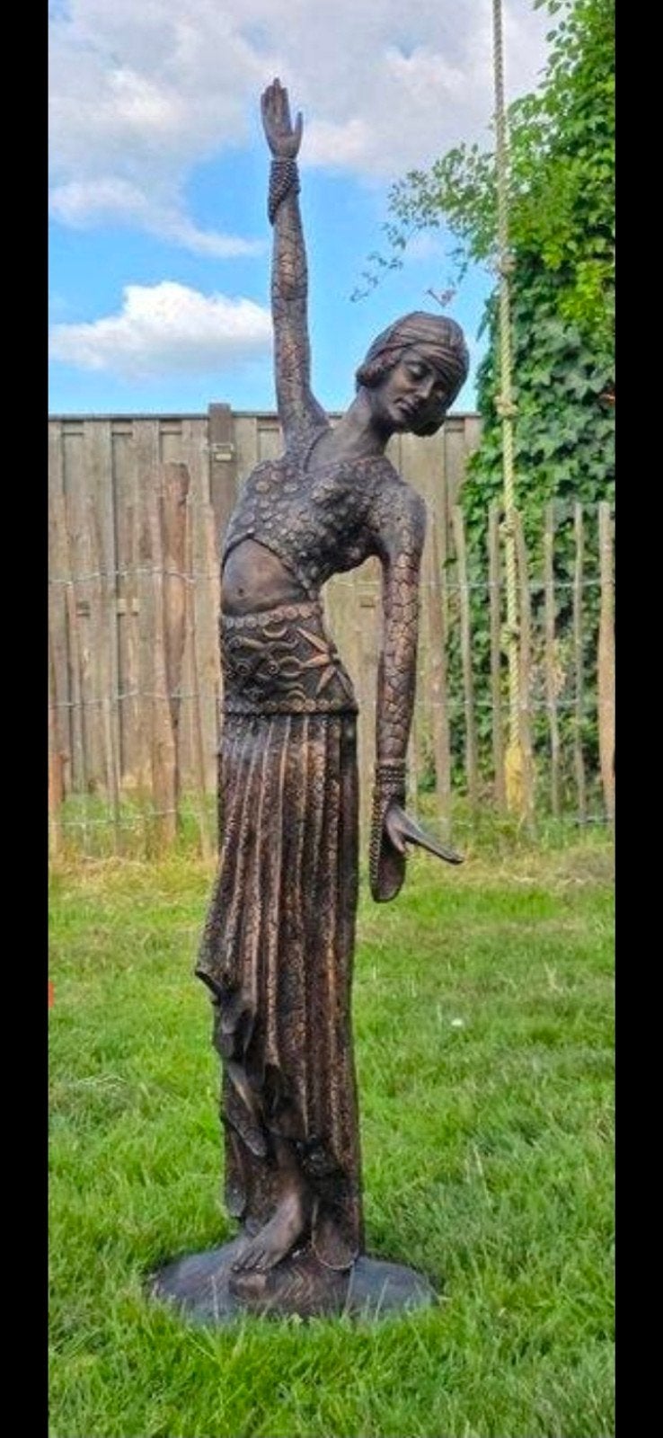 super groot brons beeld 115 cm, Antiek en Kunst, Kunst | Beelden en Houtsnijwerken, Ophalen