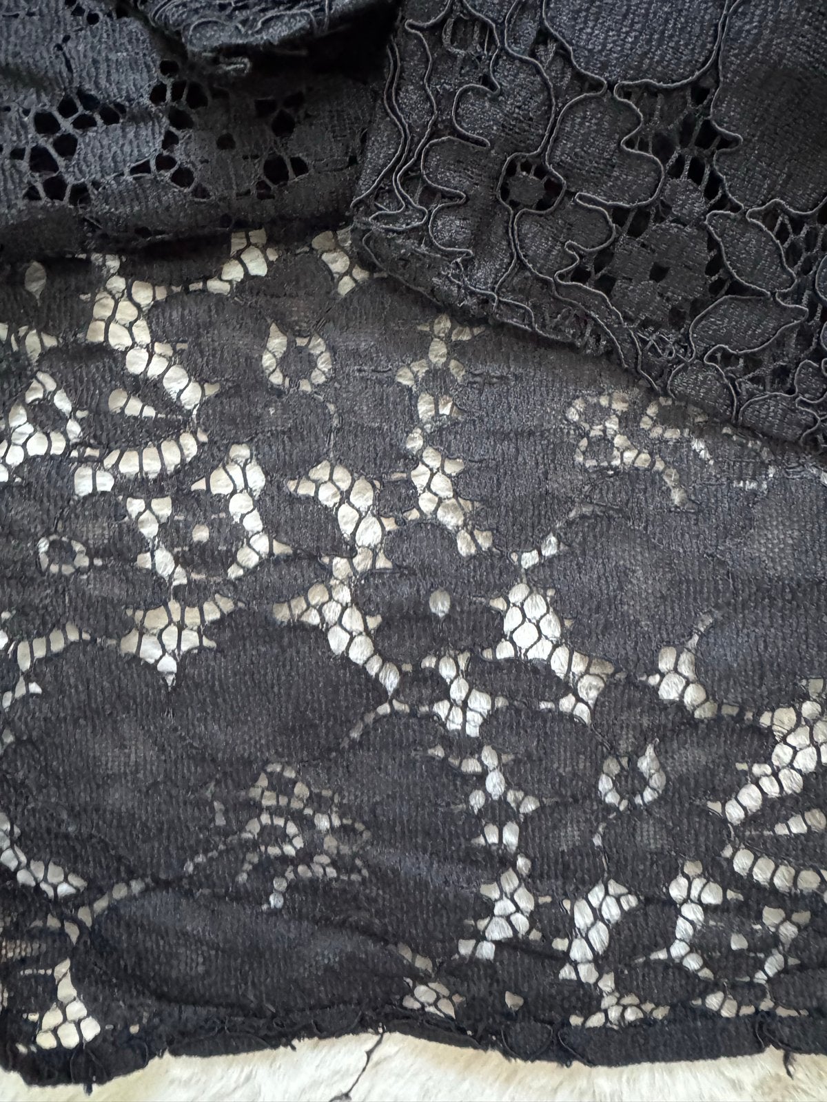 Zwarte Kanten Blouse van Zara - Maat S, Ophalen of Verzenden, Zo goed als nieuw, Maat 36 (S), Zwart
