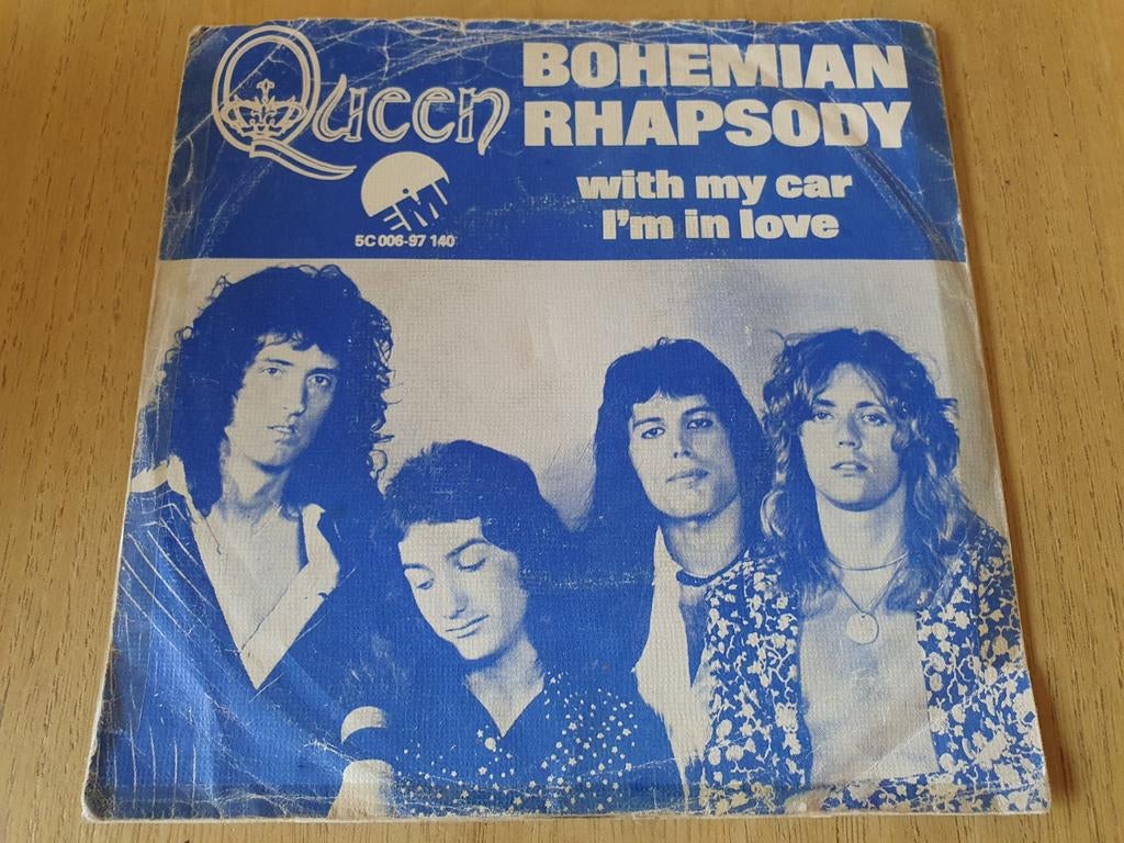 QUEEN - Bohemian Rhapsody, Cd's en Dvd's, Vinyl Singles, Ophalen of Verzenden, Zo goed als nieuw, Pop